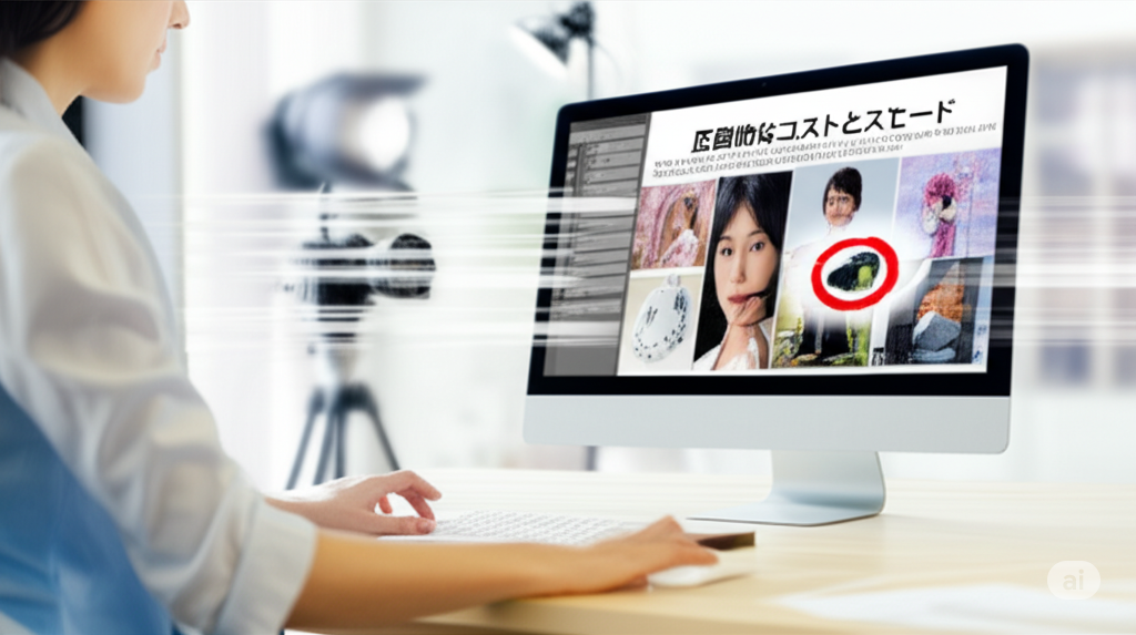 コストとスピードのイメージ